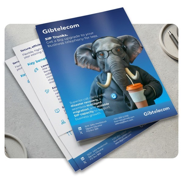 SIP Trunks Product Sheet Image of SIP Trunks Product Sheet