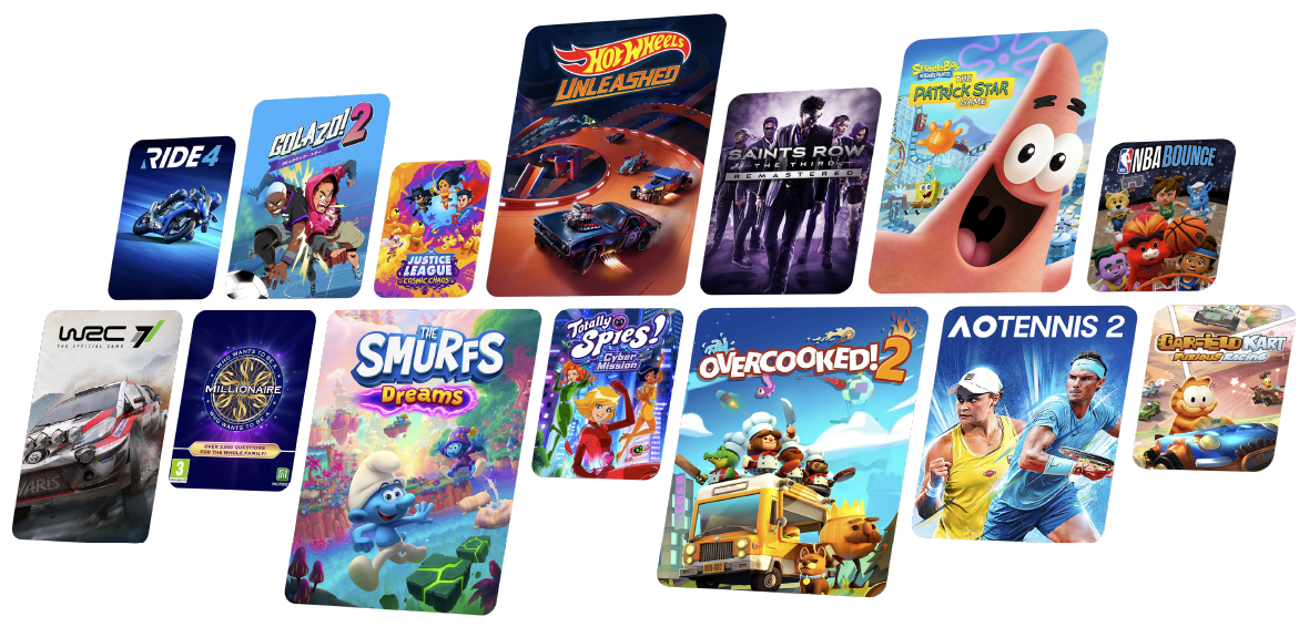 Play 300+ games Image of some games